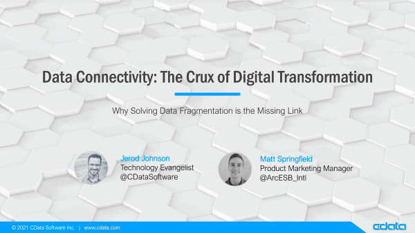 Data Connectivity - The Crux of Digital Transformation