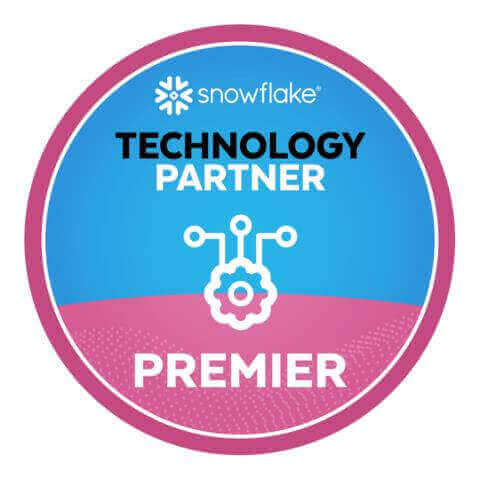 Snowflake Premier Partner badge