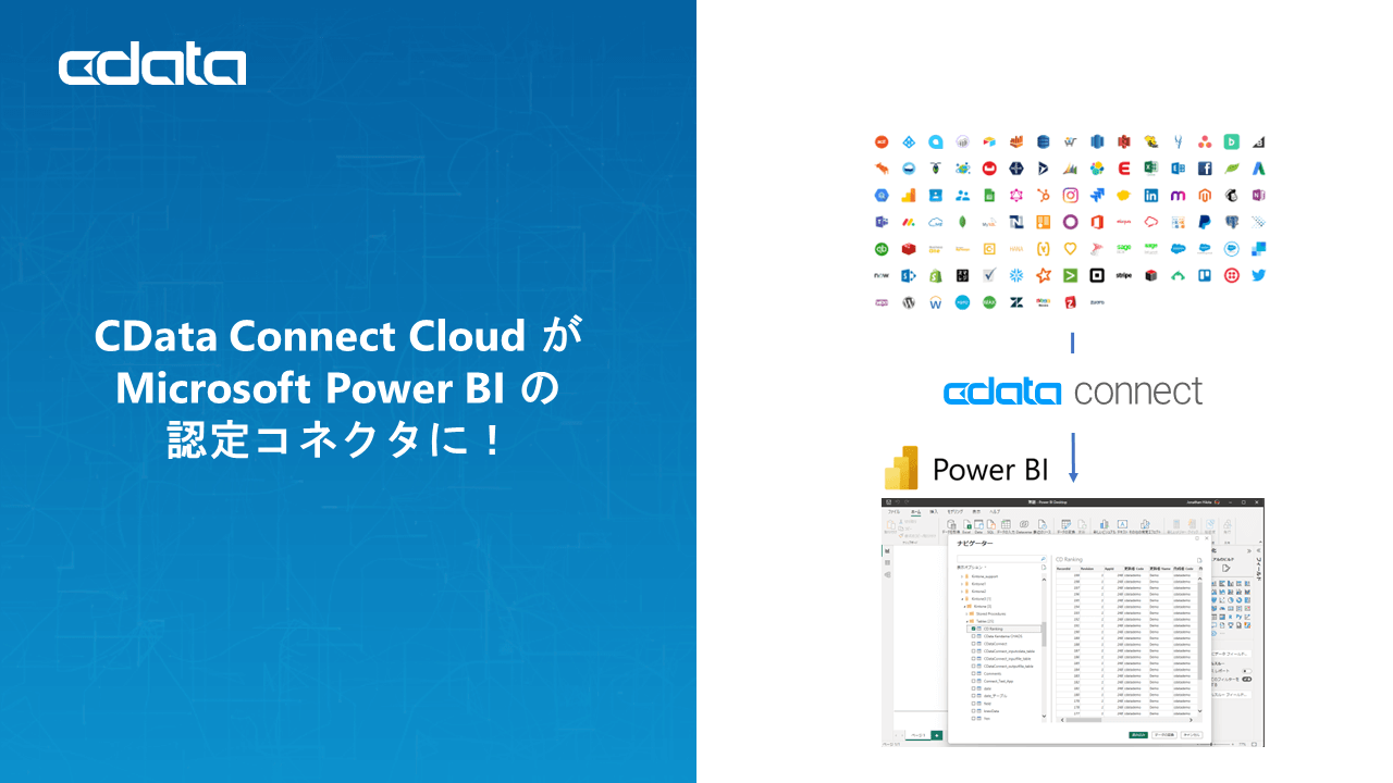 Connect Cloud がPower BI の認定コネクタに