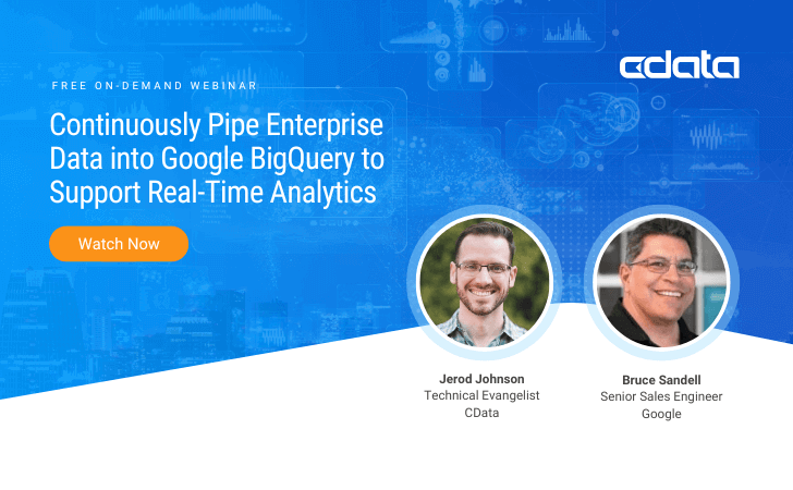 Continuously Pipe Enterprise Data into Google BigQuery to Support Real-Time Analytics