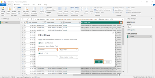 Connect Power BI to SharePoint Excel File