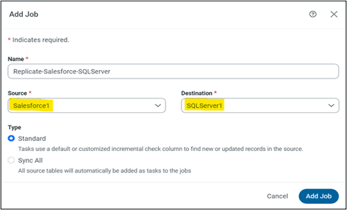 Add replication jobs