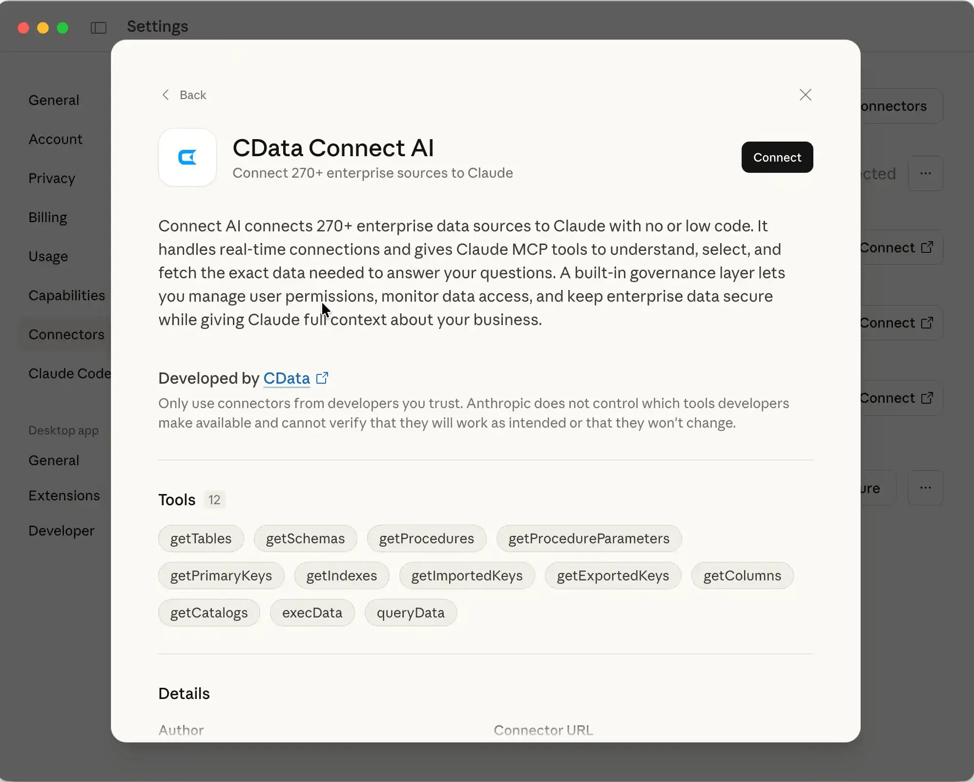 Connect ServiceNow to Claude