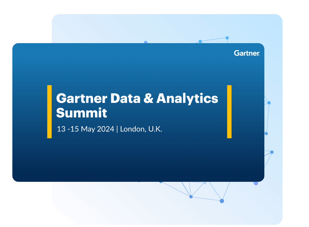 Gartner Data & Analytics Summit in London