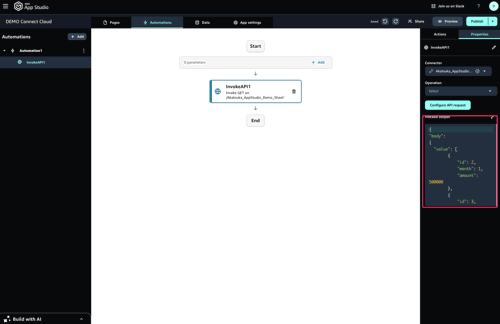 connectcloud-appstudio2spreadsheet