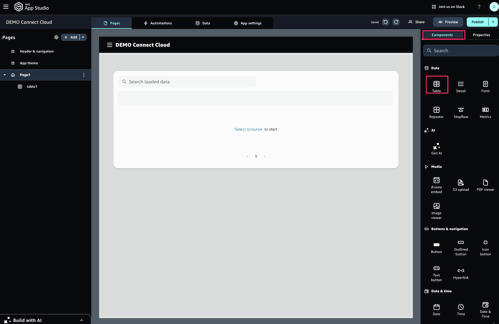 connectcloud-appstudio2spreadsheet
