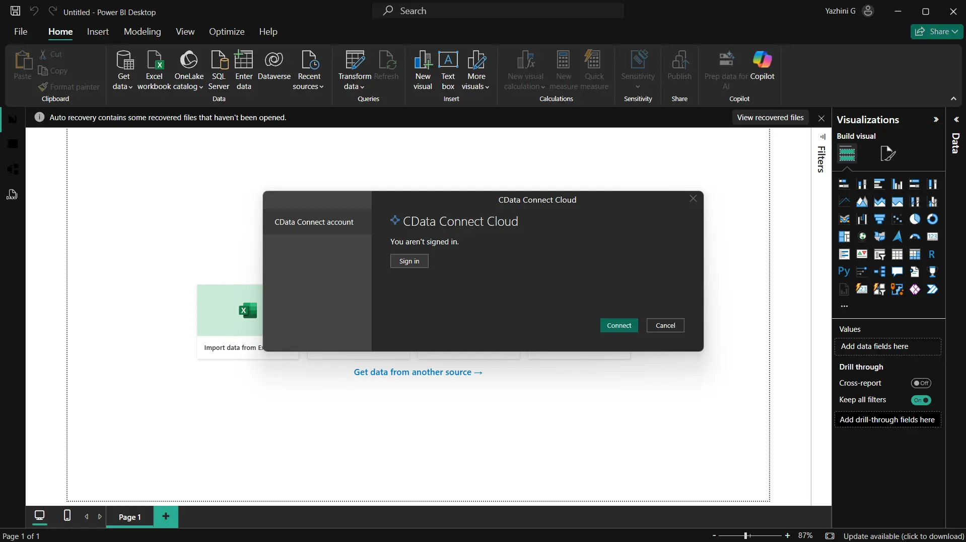 Connect Odoo and Power BI