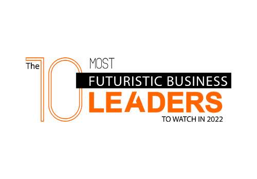 The most futuristic bussiness leaders award logo