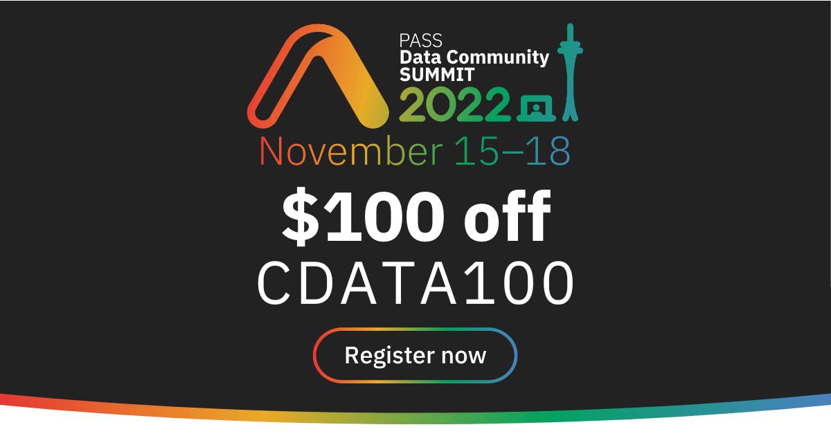 PASS Data Community Summit 2022