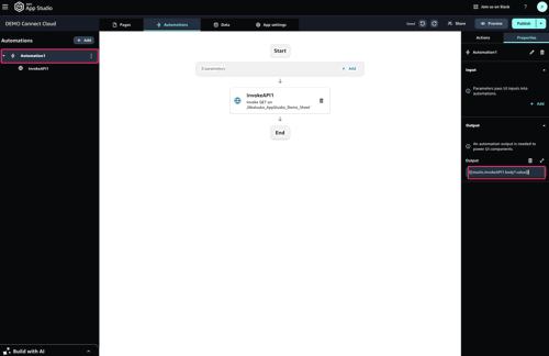 connectcloud-appstudio2spreadsheet
