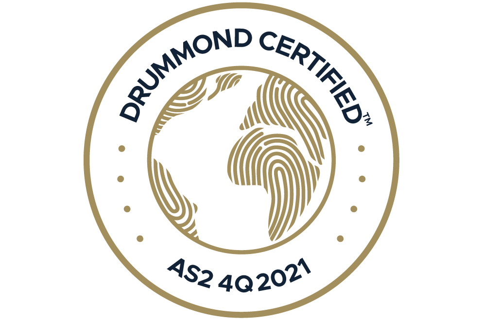 Drummond Certified AS2 4Q 2021 badge