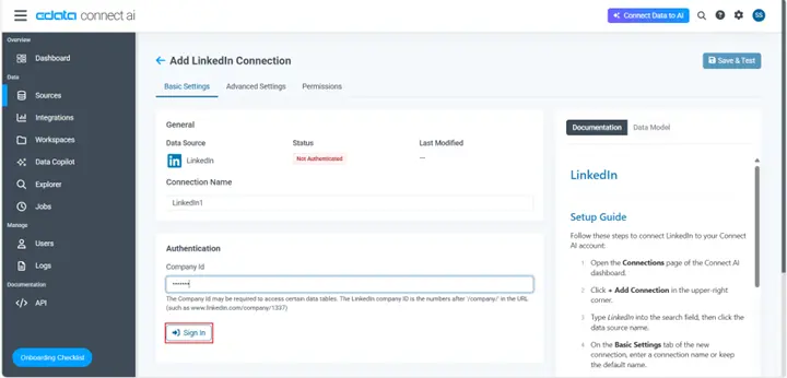 Connect LinkedIn to Claude