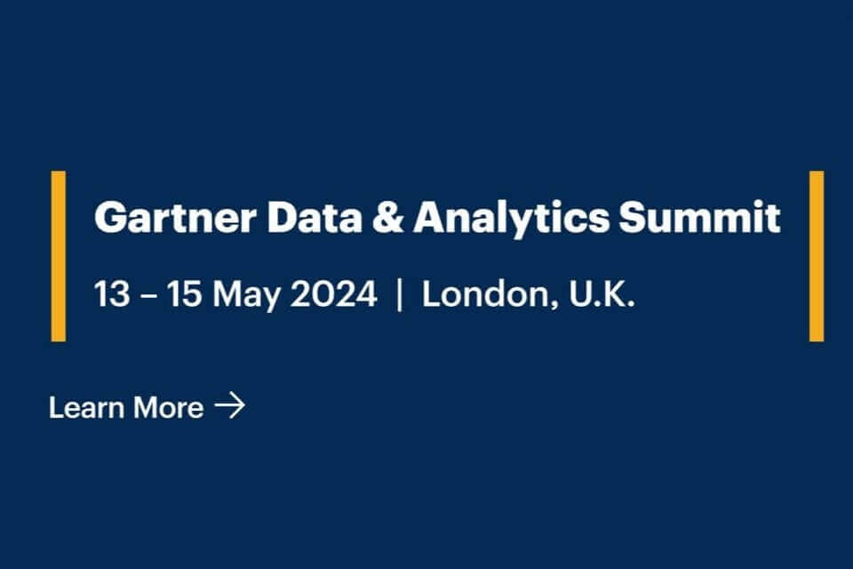 Gartner Data & Analytics Summit 2024 (UK)