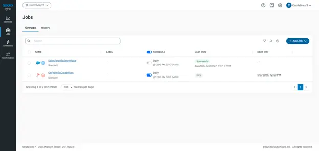 CData Databricks Integration Accelerator 5